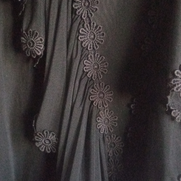 Up and Down See-thru Blouse - Picture 4 of 8